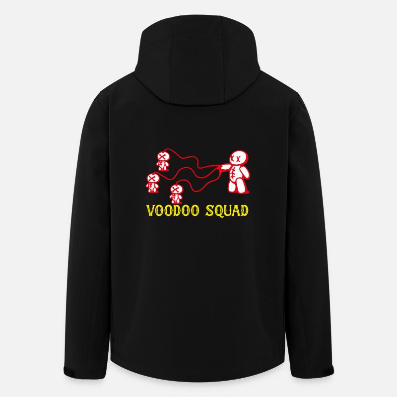 Voodoo Squad - Veste softshell homme en polyester recyclé Stanley/Stella - noir