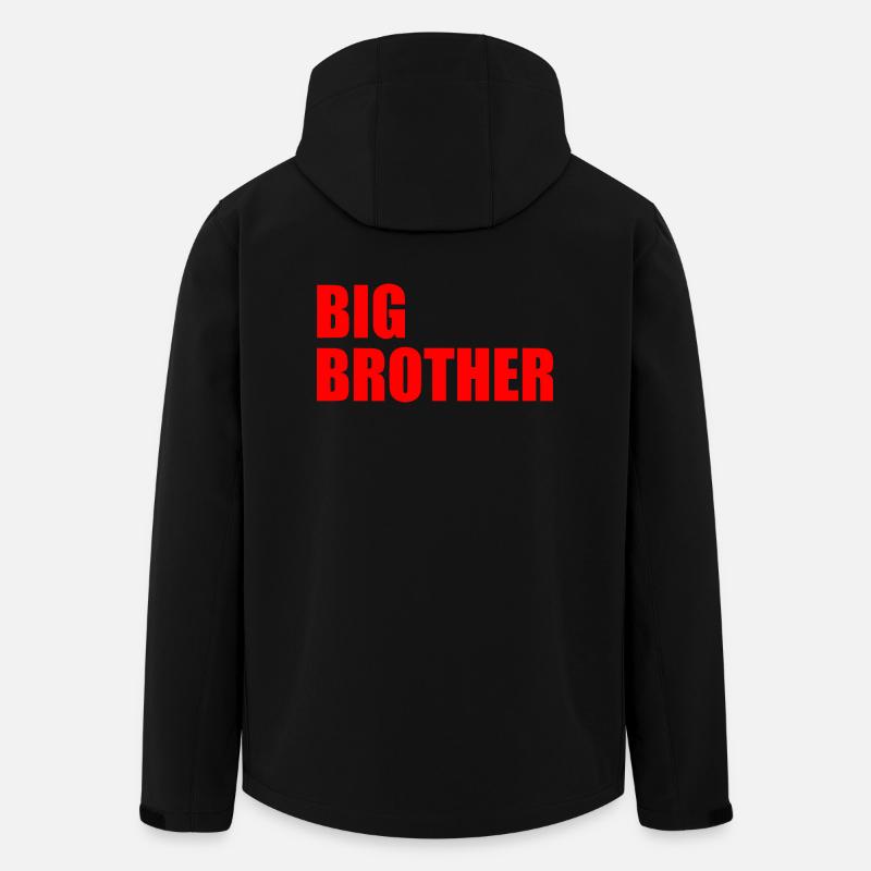 Big brother - Recycelte Männer Softshell-Jacke von Stanley/Stella - Schwarz