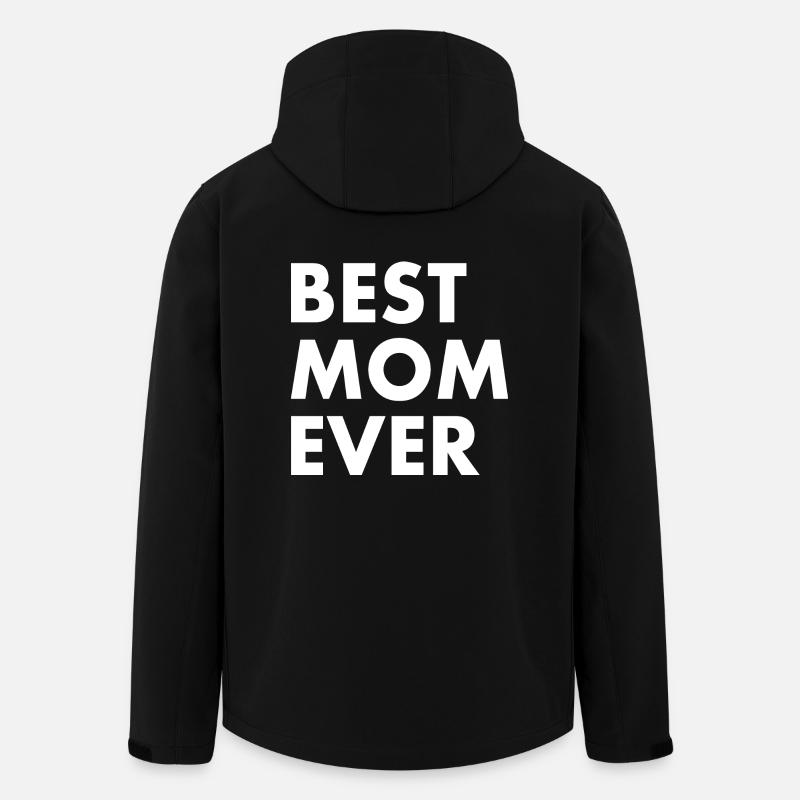 Best mom ever - Men’s Recycled Softshell Jacket by Stanley/Stella - black