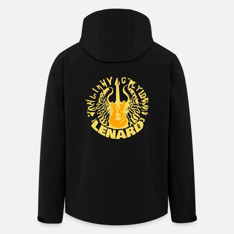 Guitar Lenard - Men’s Recycled Softshell Jacket by Stanley/Stella - black