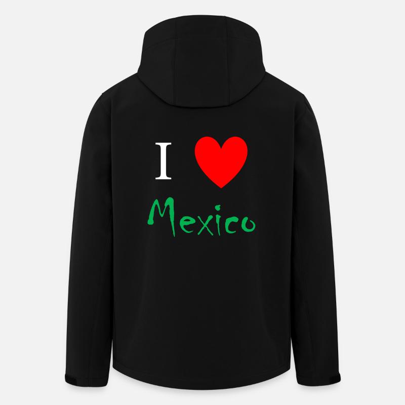 Mexico - Recycelte Männer Softshell-Jacke von Stanley/Stella - Schwarz
