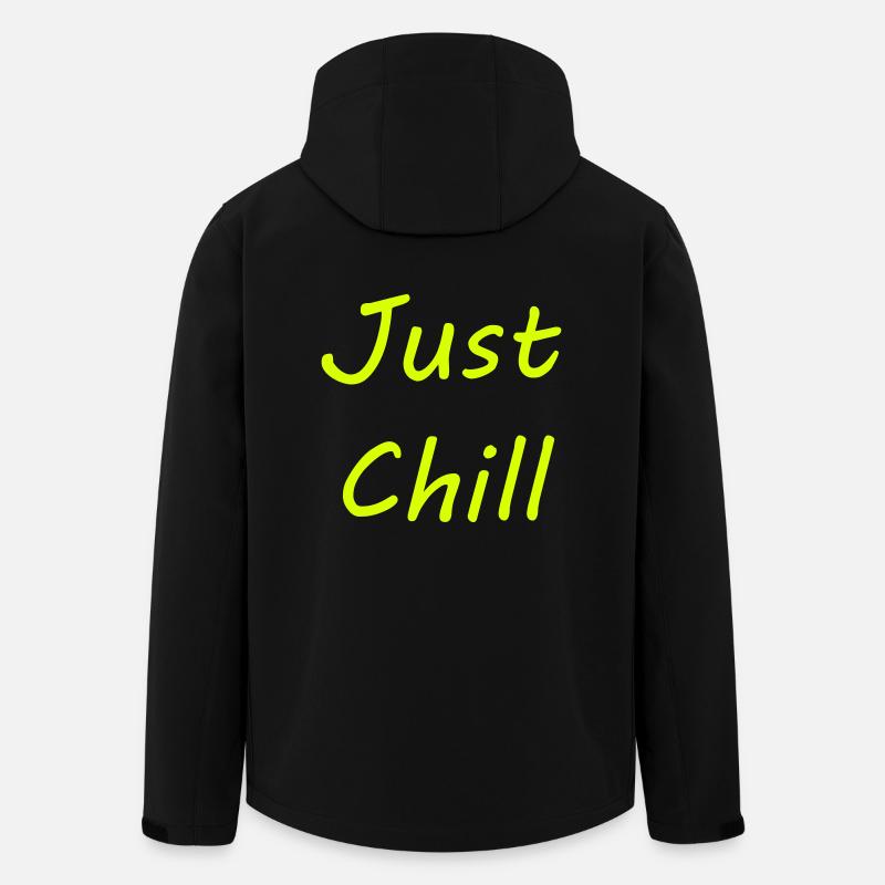 JustChill - Men’s Recycled Softshell Jacket by Stanley/Stella - black