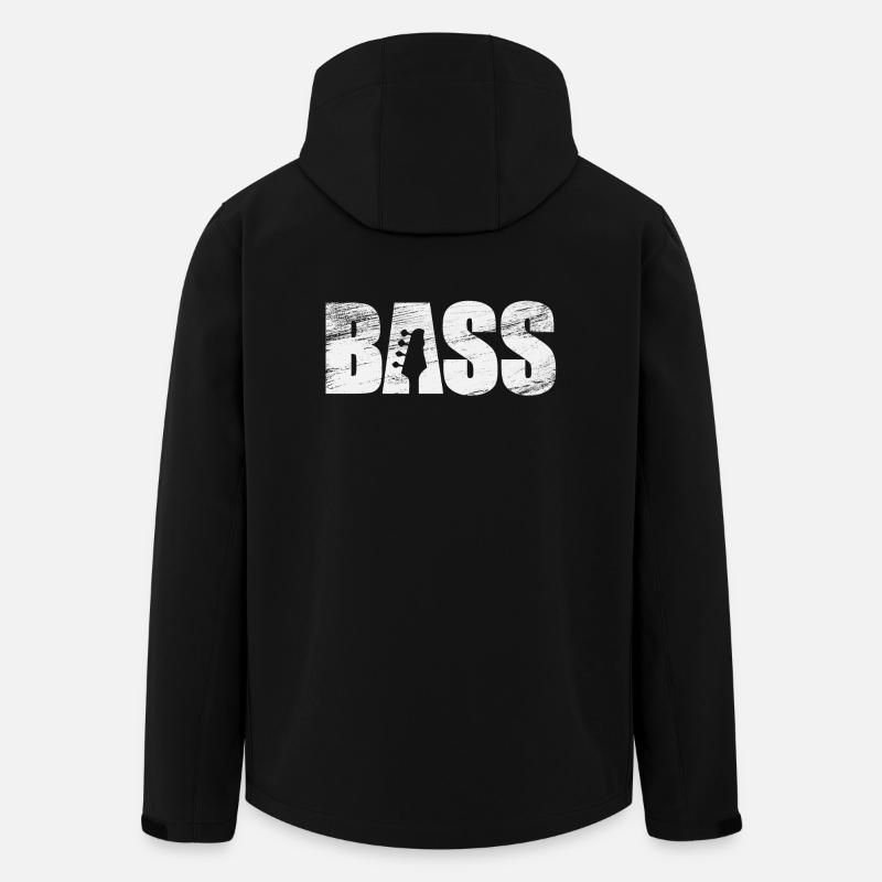 bass - Men’s Recycled Softshell Jacket by Stanley/Stella - black