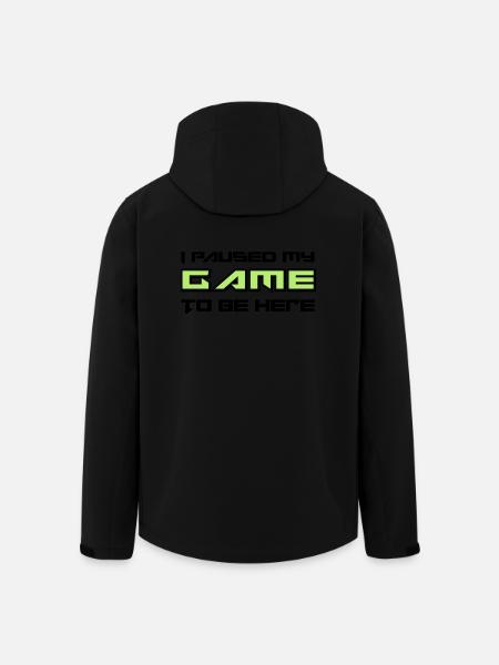 Gamers - Men’s Recycled Softshell Jacket by Stanley/Stella - black