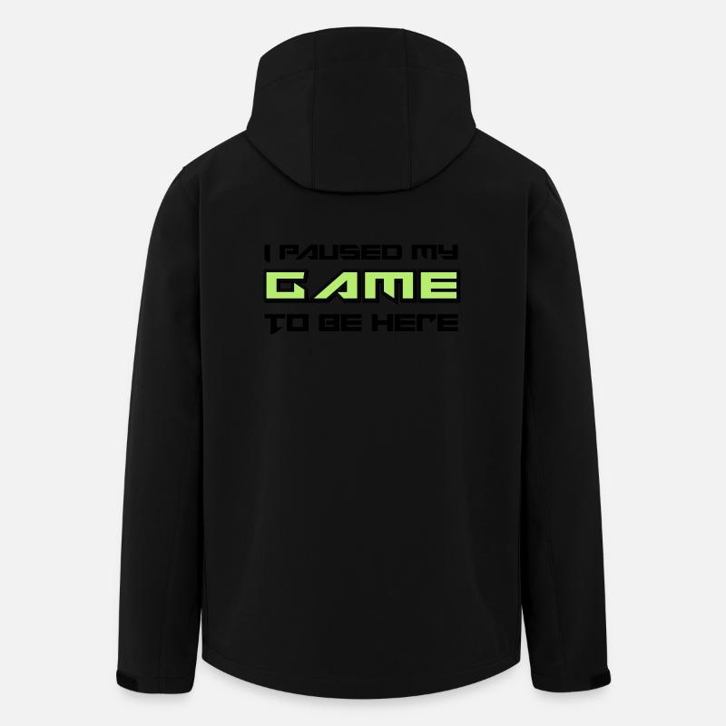 Gamer - Recycelte Männer Softshell-Jacke von Stanley/Stella - Schwarz
