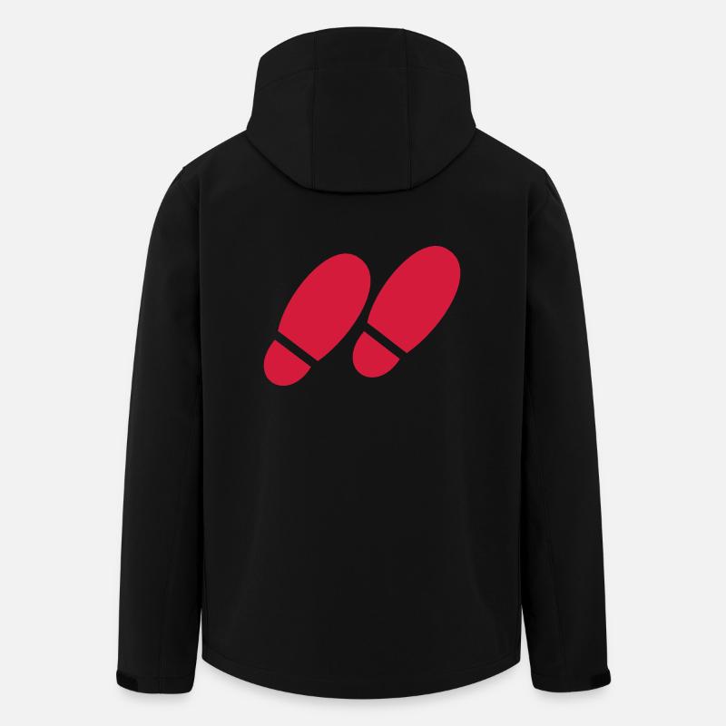 step for step - Men’s Recycled Softshell Jacket by Stanley/Stella - black