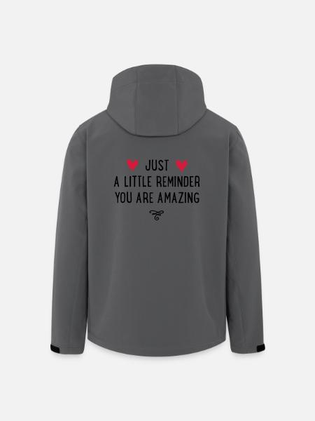 amazing - Recycelte Männer Softshell-Jacke von Stanley/Stella - Schwarz