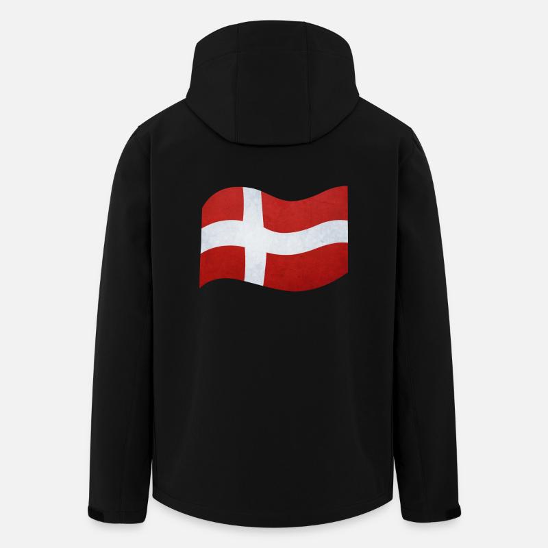 Denmark - Men’s Recycled Softshell Jacket by Stanley/Stella - black