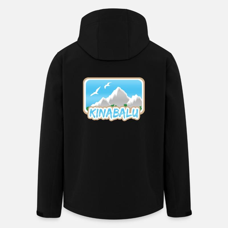 Kinabalu - Recycelte Männer Softshell-Jacke von Stanley/Stella - Schwarz