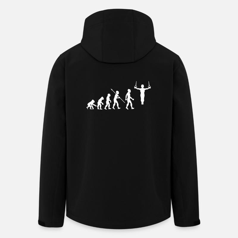 Evolution Gymnastics Gymnastics Acrobatics Gymnastics - Men’s Recycled Softshell Jacket by Stanley/Stella - black