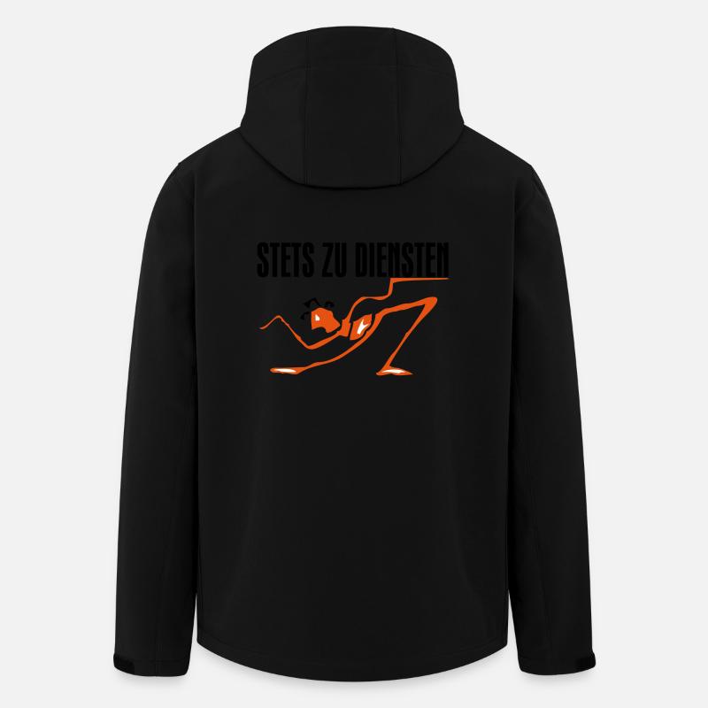 Stets zu Diensten - Recycelte Männer Softshell-Jacke von Stanley/Stella - Schwarz