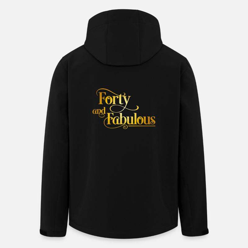 40ème anniversaire - Veste softshell homme en polyester recyclé Stanley/Stella - noir