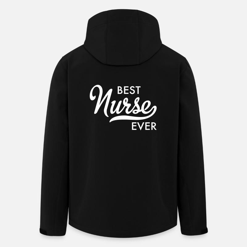 Nurse - Men’s Recycled Softshell Jacket by Stanley/Stella - black