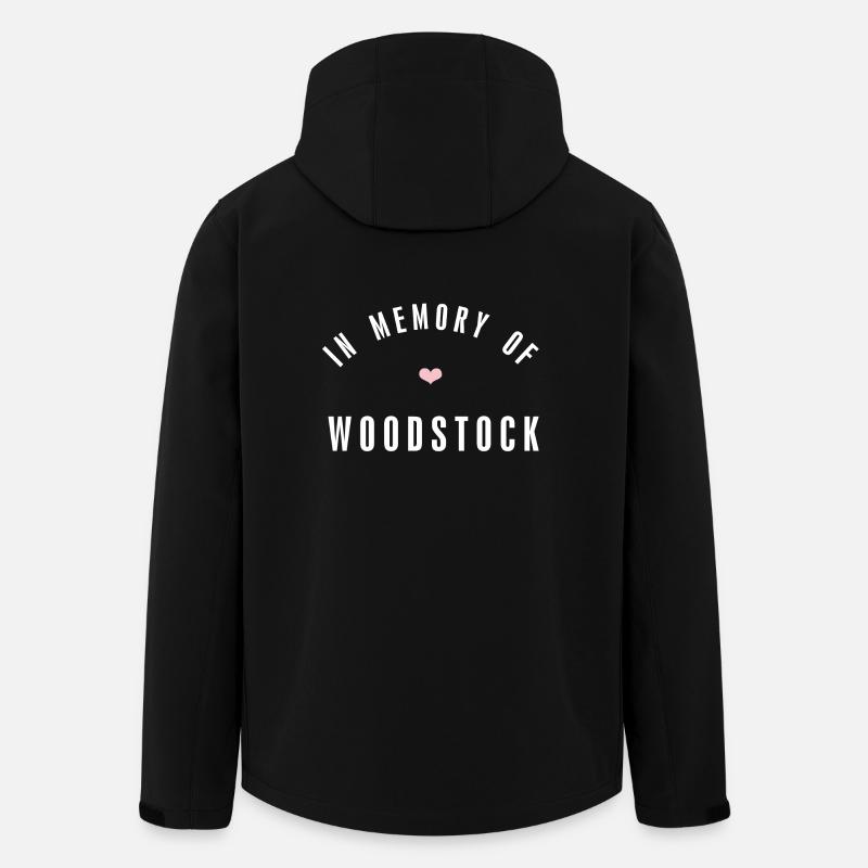 Woodstock - Men’s Recycled Softshell Jacket by Stanley/Stella - black