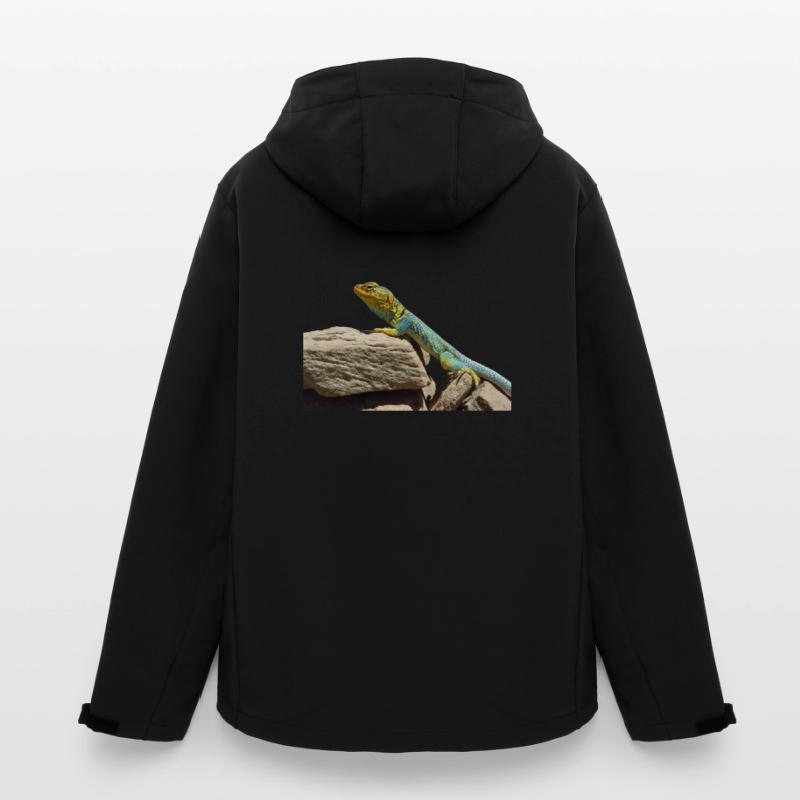 gecko lizard echse eidechse Recycelte Männer Softshell-Jacke von Stanley/Stella