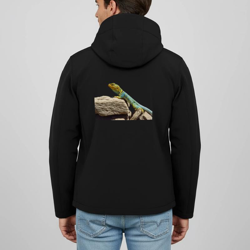 gecko lizard echse eidechse Recycelte Männer Softshell-Jacke von Stanley/Stella