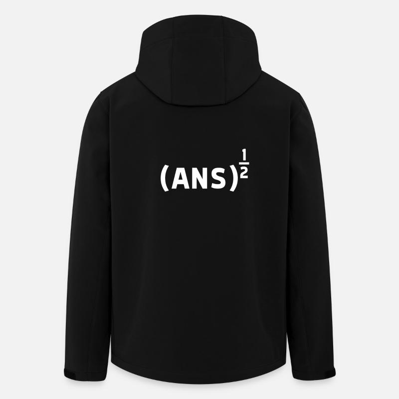 ANS 1/2 - Veste softshell homme en polyester recyclé Stanley/Stella - noir