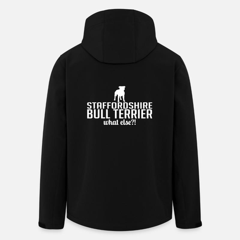 STAFFORDSHIRE BULL TERRIER what else - Men’s Recycled Softshell Jacket by Stanley/Stella - black