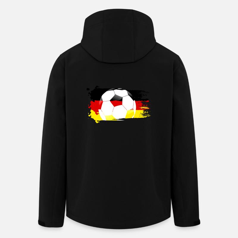  en Allemagne - Veste softshell homme en polyester recyclé Stanley/Stella - noir