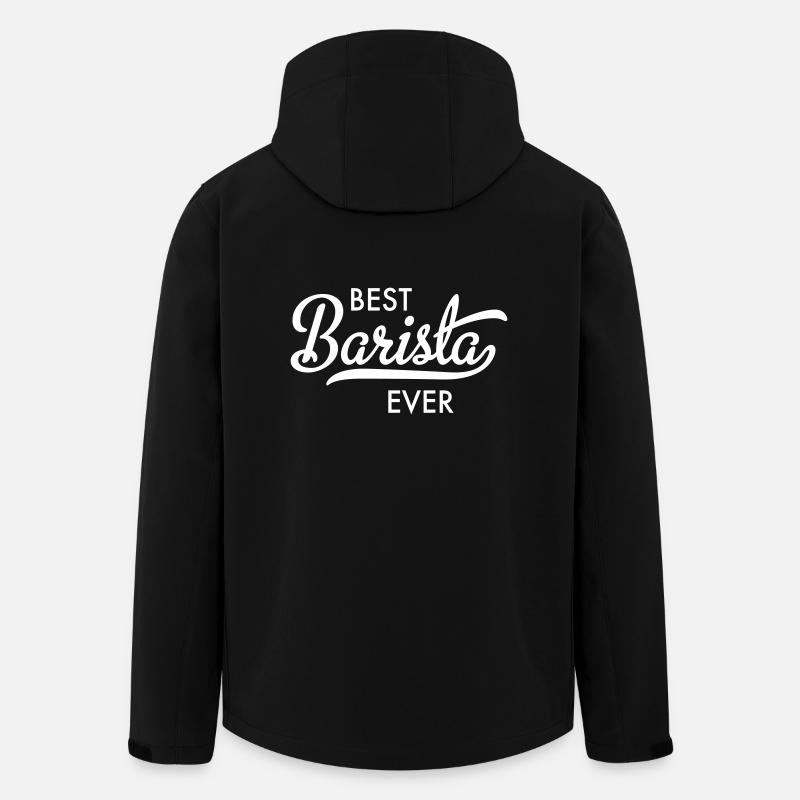 Barista - Recycelte Männer Softshell-Jacke von Stanley/Stella - Schwarz