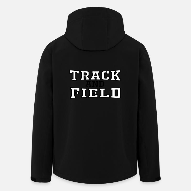 Track and Field - Men’s Recycled Softshell Jacket by Stanley/Stella - black