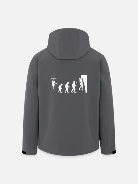 Camicia Evolution Rock Climbing - Giacca softshell uomo in poliestere riciclato di Stanley/Stella - nero