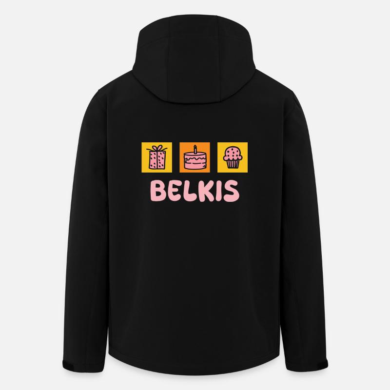 Belkis - Recycelte Männer Softshell-Jacke von Stanley/Stella - Schwarz