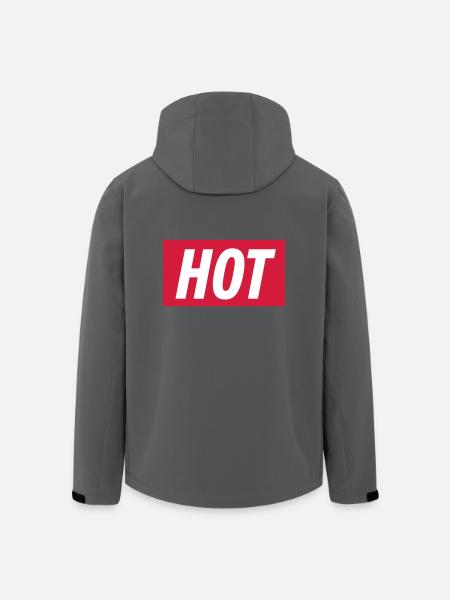 hot - Recycelte Männer Softshell-Jacke von Stanley/Stella - Schwarz