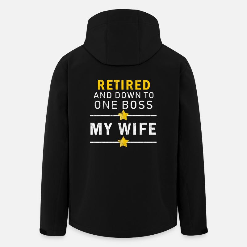 Retired - Men’s Recycled Softshell Jacket by Stanley/Stella - black