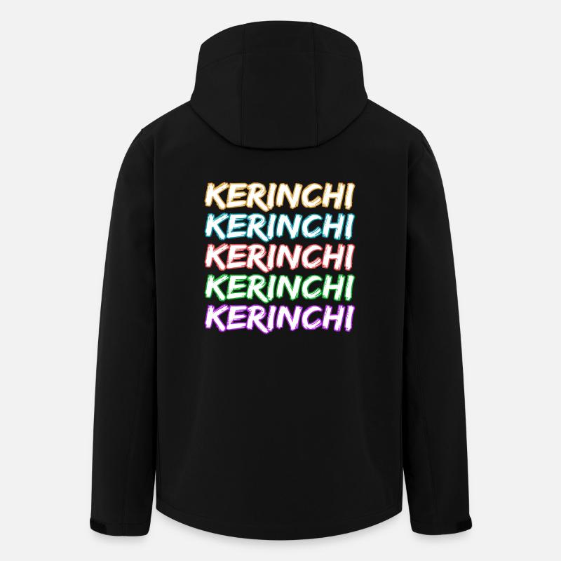 Escalade Kerinchi - Veste softshell homme en polyester recyclé Stanley/Stella - noir