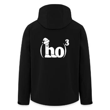 Chemise de Noël Math - Veste softshell homme en polyester recyclé Stanley/Stella - noir - Dos - AI Model Male 185 light (185cm)