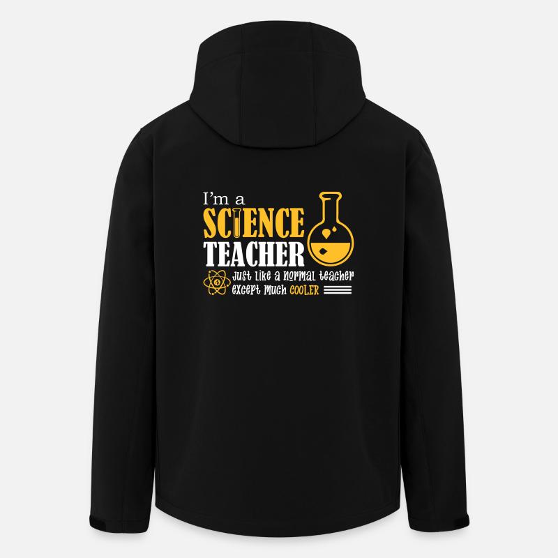 I’m A Science Teacher - Veste softshell homme en polyester recyclé Stanley/Stella - noir