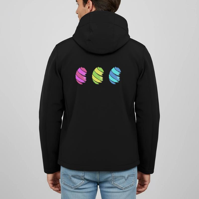 eggs eggs easter easteregg easter eggs easter75 Men’s Recycled Softshell Jacket Discoverer by Stanley/Stella