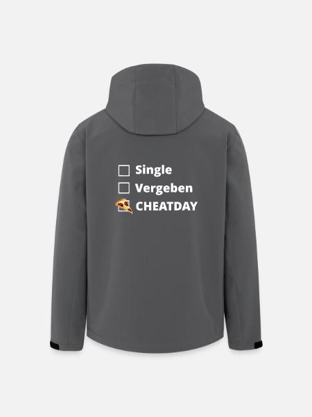 Cheatday - Recycelte Männer Softshell-Jacke von Stanley/Stella - Schwarz