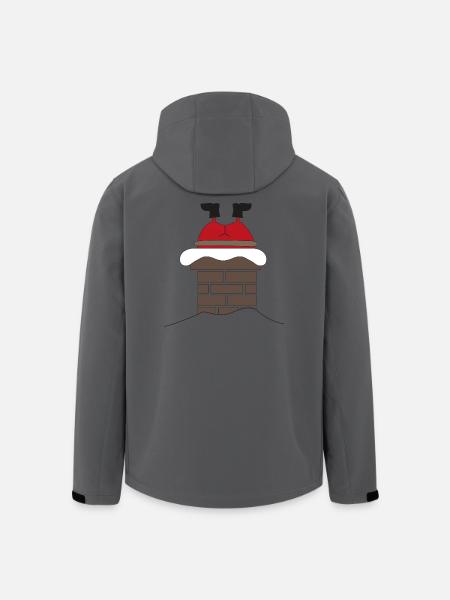 Noël - Veste softshell homme en polyester recyclé Stanley/Stella - noir