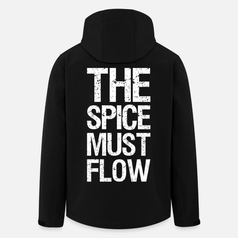 the spice must flow - Recycelte Männer Softshell-Jacke von Stanley/Stella - Schwarz