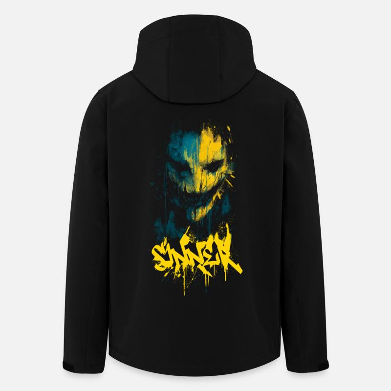 Sinner - Men’s Recycled Softshell Jacket by Stanley/Stella - black