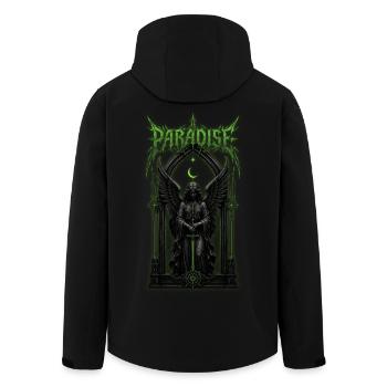 Gothic Angel Dark Paradise Metal - Men’s Recycled Softshell Jacket by Stanley/Stella - black - Back - AI Model Male 185 light (185cm)