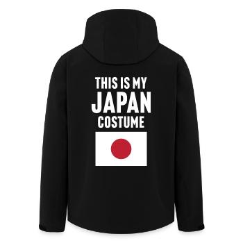 C’est mon costume japonais - Veste softshell homme en polyester recyclé Stanley/Stella - noir - Dos - AI Model Male 185 light (185cm)