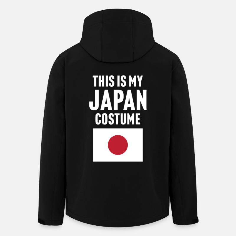 C’est mon costume japonais - Veste softshell homme en polyester recyclé Stanley/Stella - noir
