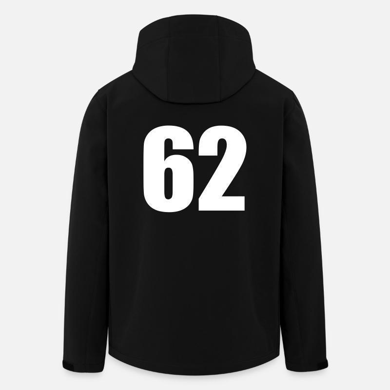 62 - Recycelte Männer Softshell-Jacke von Stanley/Stella - Schwarz