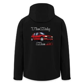 205 1,9 1991 1992 1993 Rouge Vallelunga - Veste softshell homme en polyester recyclé Stanley/Stella - noir - Dos - AI Model Male 185 light (185cm)