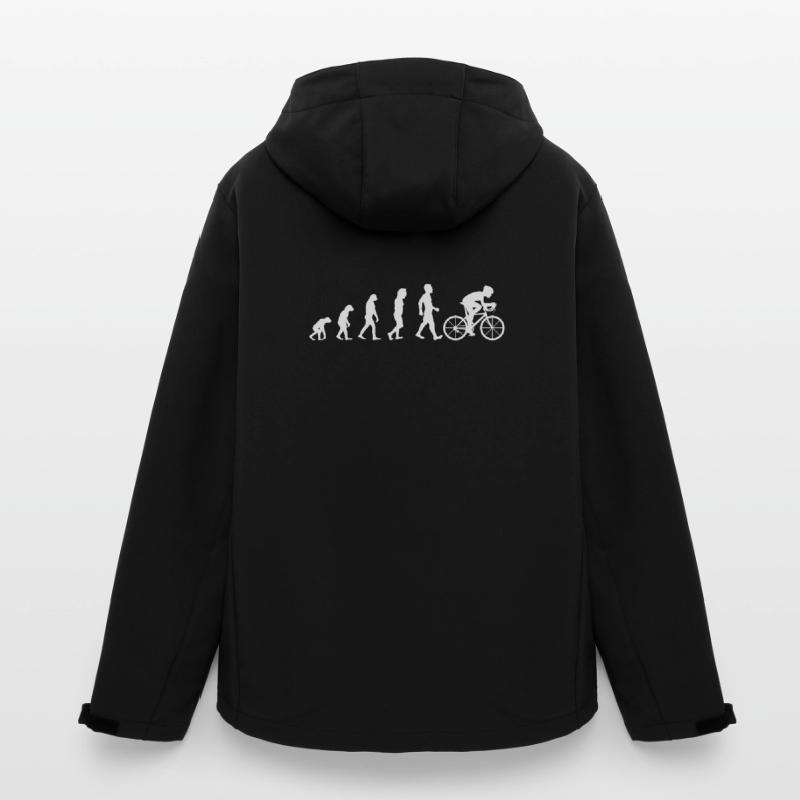 Evolution cyclistes de course de vélo de course cadeau Veste softshell homme en polyester recyclé Stanley/Stella