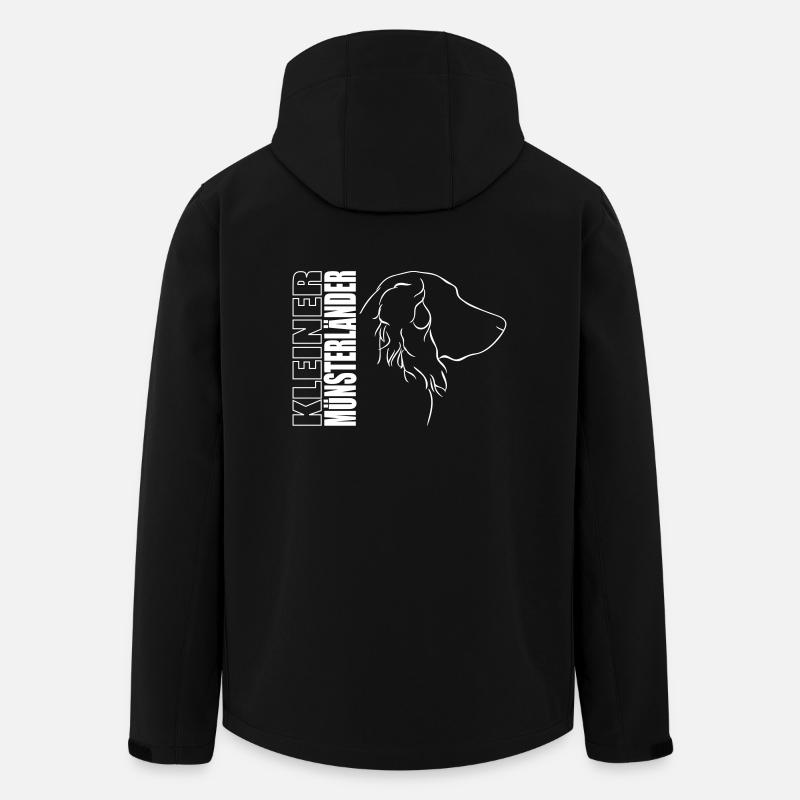 KLEINER MÜNSTERLÄNDER PROFILE WILSIGNS - Men’s Recycled Softshell Jacket by Stanley/Stella - black