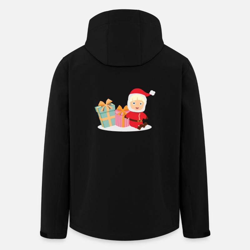 Baby geschenke - Recycelte Männer Softshell-Jacke von Stanley/Stella - Schwarz