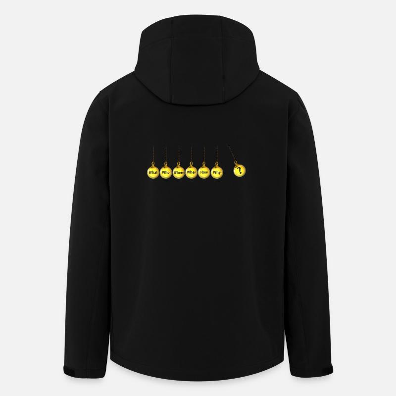 ask - Men’s Recycled Softshell Jacket by Stanley/Stella - black