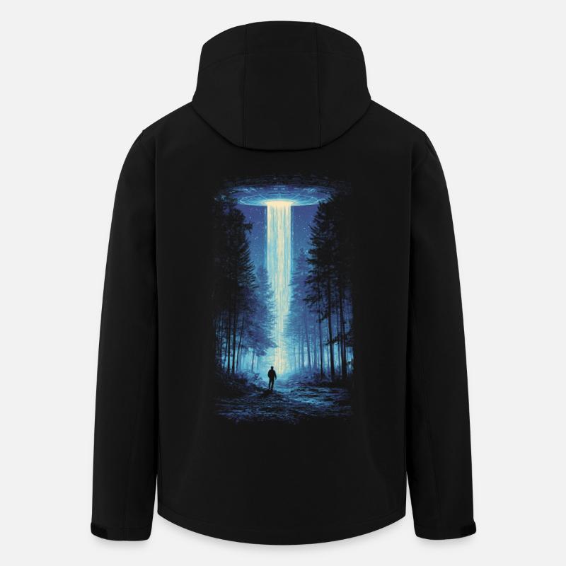 UAP Encounter - Recycelte Männer Softshell-Jacke von Stanley/Stella - Schwarz