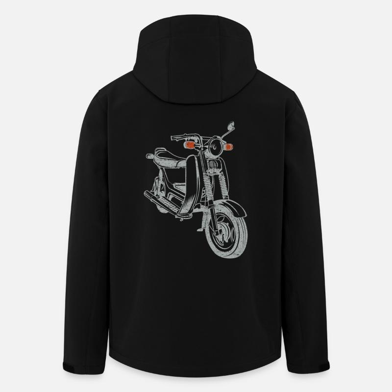 Simson SR50 SR80 - Men’s Recycled Softshell Jacket by Stanley/Stella - black