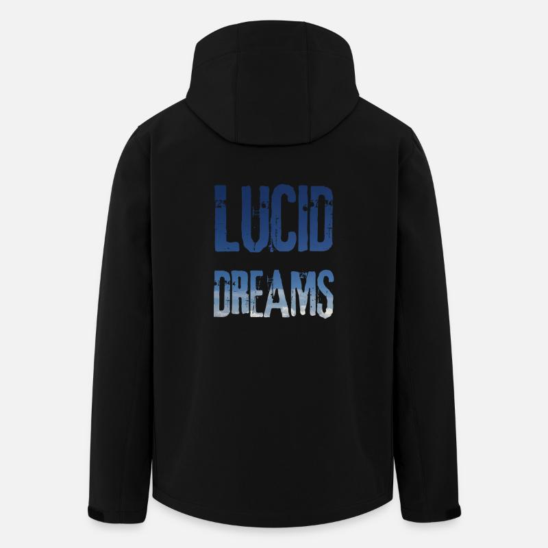Lucid Dreams dream / gift idea - Men’s Recycled Softshell Jacket by Stanley/Stella - black