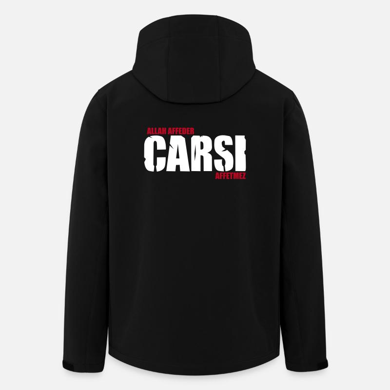 carsi - Men’s Recycled Softshell Jacket by Stanley/Stella - black